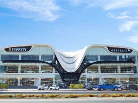 Ferrari & Maseratti Showroom, Sheik Zayed Road, Dubai